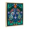 Stupell Industries Mirrored Peacocks & Botanicals Floating Frame By Elizabeth Medley